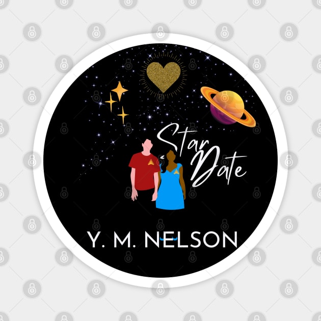 Star Date Book Cover Print Magnet by Nerdy Romantics Fan Shop*
